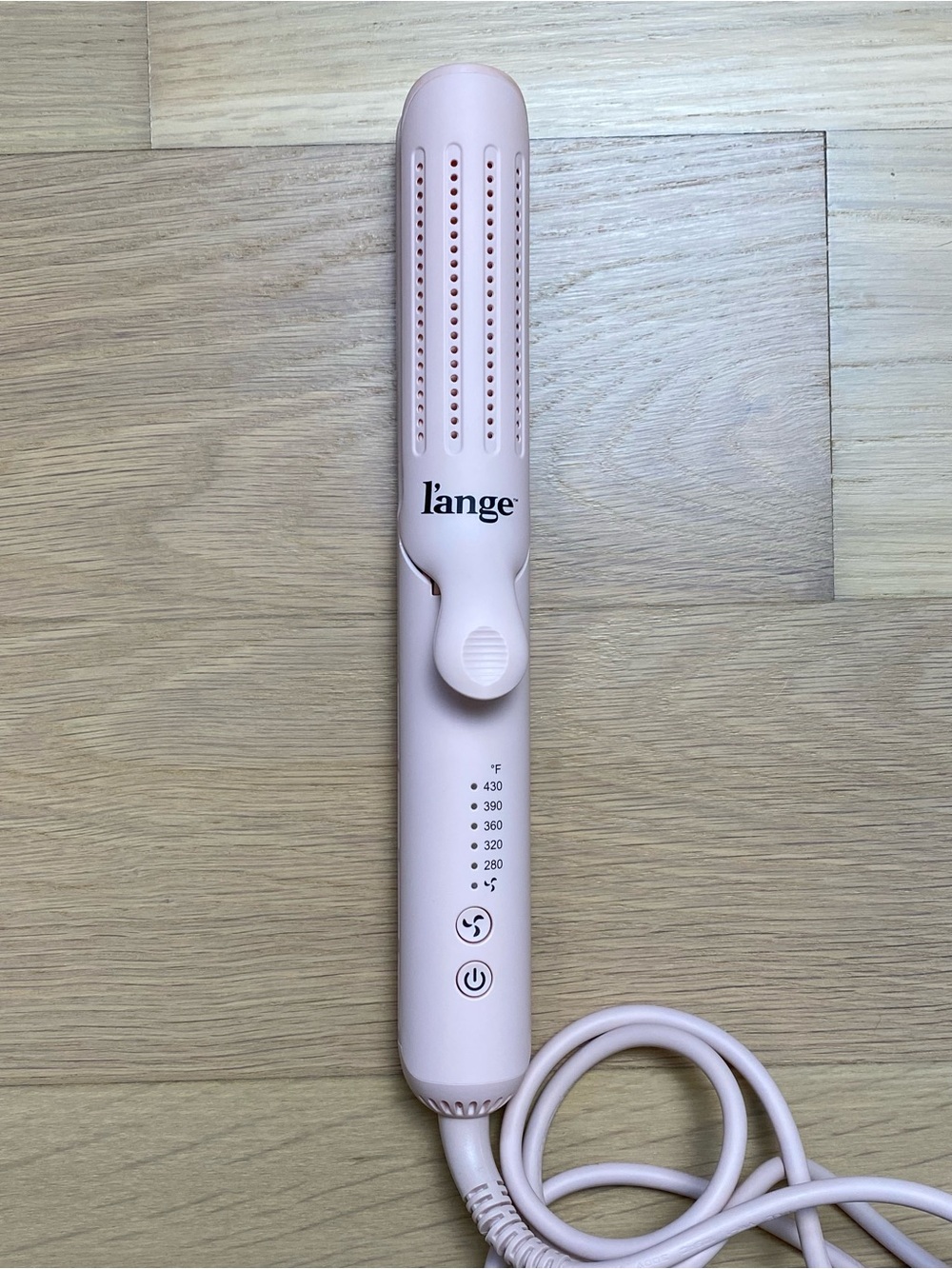 Classic L’ange 360 Airflow Titanium 2 in 1 Straightener And Curling Tool Blush